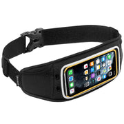 sporteer zephyr thin light weight running belt with touchscreen