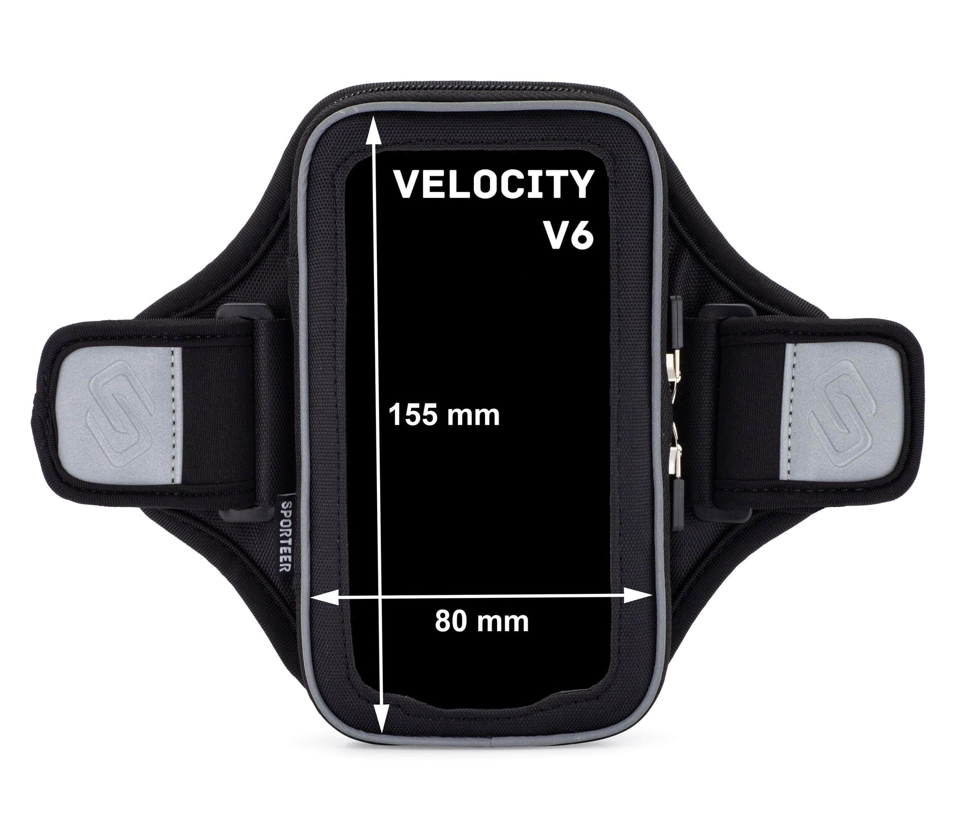 Sporteer Velocity V6 Armband Size - iPhone 16 Pro