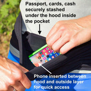 Sporteer VersaMax Running Waist Pack and Travel Money Belt