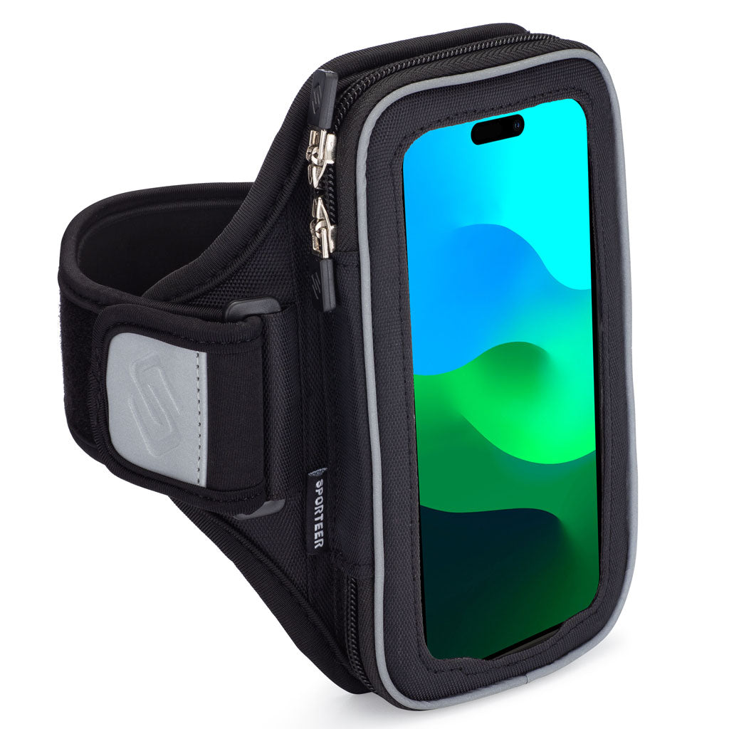 iPhone 16 Pro Running Armband - Sporteer Velocity V6