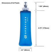 Small and Compact soft hydration water flask for running